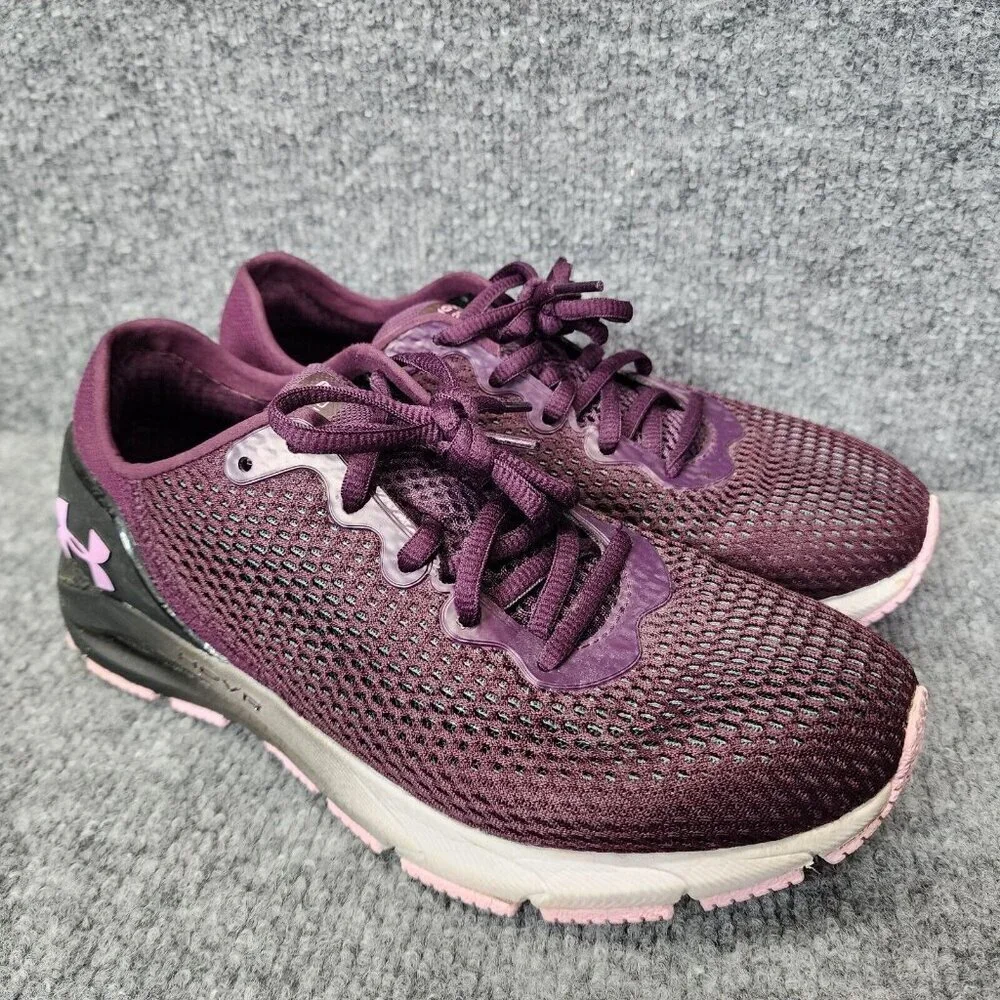 Under Armour‎ Womens Hovr Sonic 4 3023559-500 Purple Running Shoes Sneakers 7